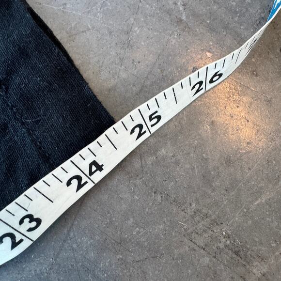 Vintage Y2k Old Navy Linen Blend Black Basic Essentials Pants Women's Small - Picture 5 of 6